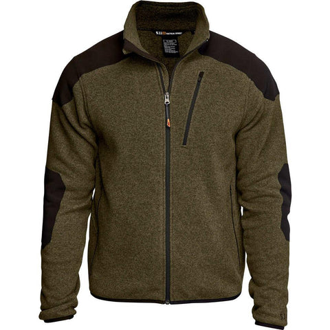 Tactical Full Zip Sweater Field Grn Xs