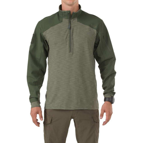 Rapid Response Quarter Zip Tdu Grn 2xl