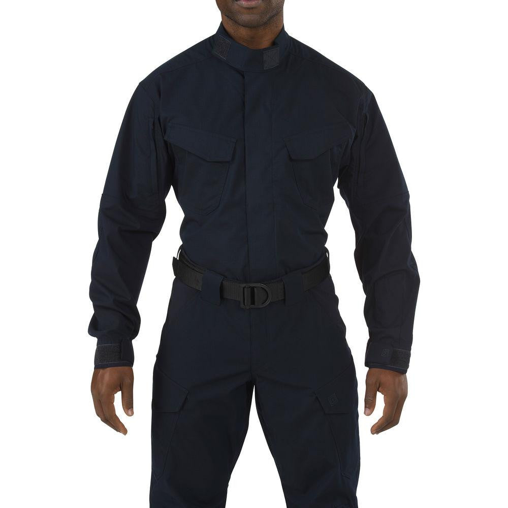 Stryke Tdu L-s Shirt Dark Navy L