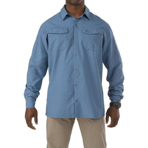 Freedom Flex Woven Ls Shirt Bosun 2xl