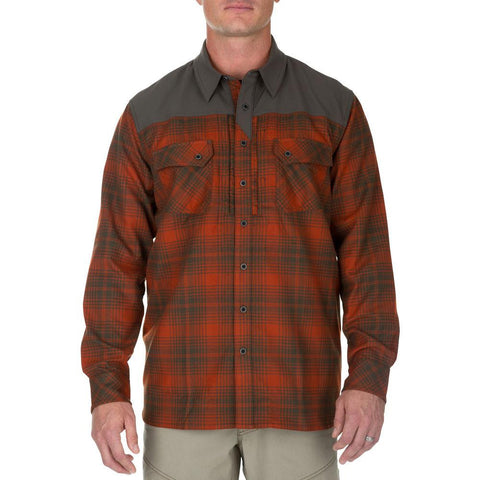 Sidewinder Flannel Shirt Fireball L