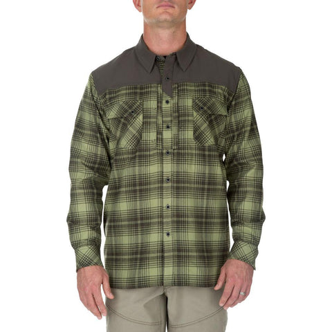 Sidewinder Flannel Shirt Mosstone 2xl