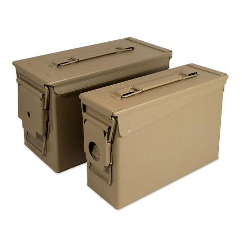 Case Of 4 Metal Nested Ammo Can, 30 Cal-50 Cal