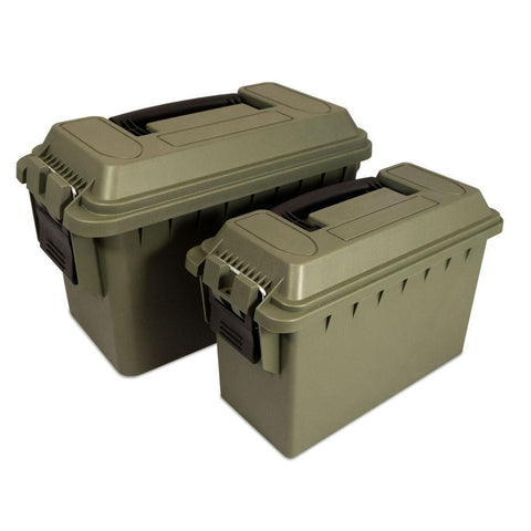 Case Of 6 Plastic Nested Ammo Can, 30 Cal-50 Cal