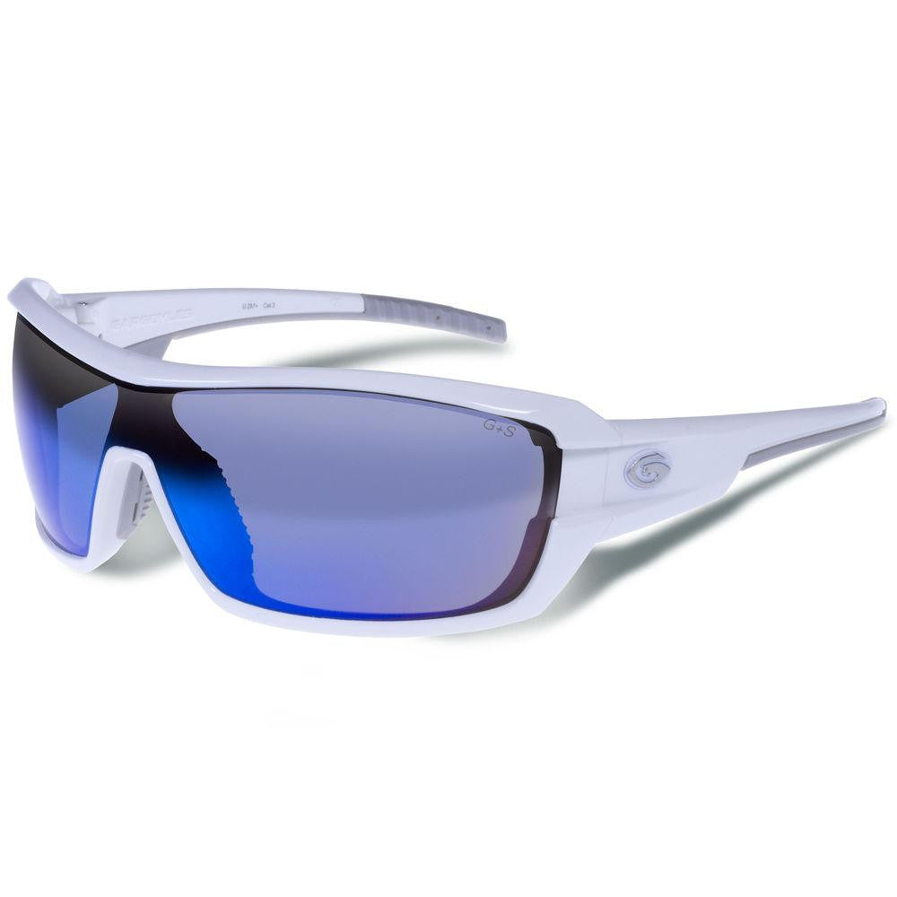 Shield Eyewear - White-smoke Blue