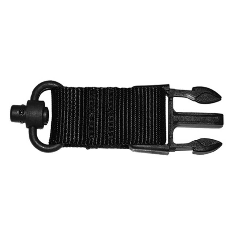 Bungee Sling Accessory &ndash; Heavy Duty Push Button Swivel Buckle