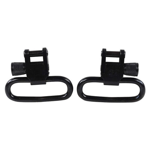 Gt&trade; Locking Swivels - 1 &frac14;"loops - Black-oxide Finish