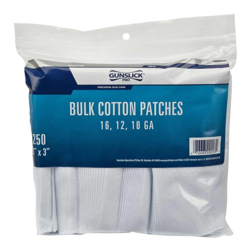 Cotton Patches Bagged - Bulk - 12-16 Ga (3 Inch) 250ea