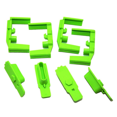 Hexid Ar-15 Magazine Follower - Zombie Green - 4 Pack