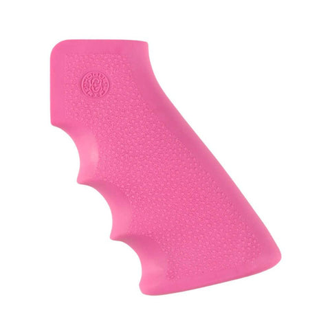 Ar-15-m16-m4 Overmolded Grip - Rubber Grip With Finger Grooves - Pink