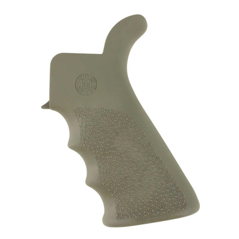 Ar-15-m16-m4 Overmolded Grip - Rubber Grip Beavertail With Finger Grooves- Od Green