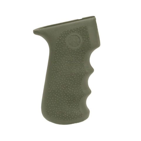 Ak-47 - Ak-74 Overmolded Grips - Rubber Grip With Finger Grooves - Od Green