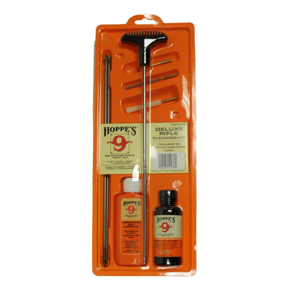 Cleaning Kit With Steel Rod - .17, 17 Hmr, .204 Caliber