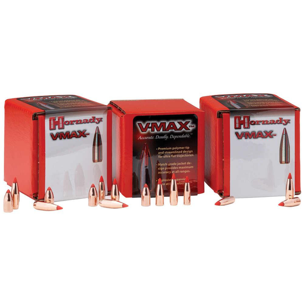 V-max Bullets - 22 Caliber, .224, 55 Grain