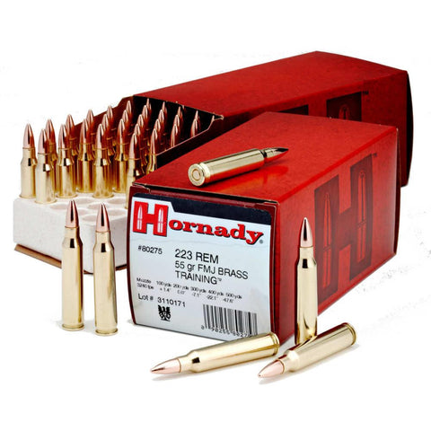 Training Ammunition - 223 Remington, 55 Gr, Fmj-bt