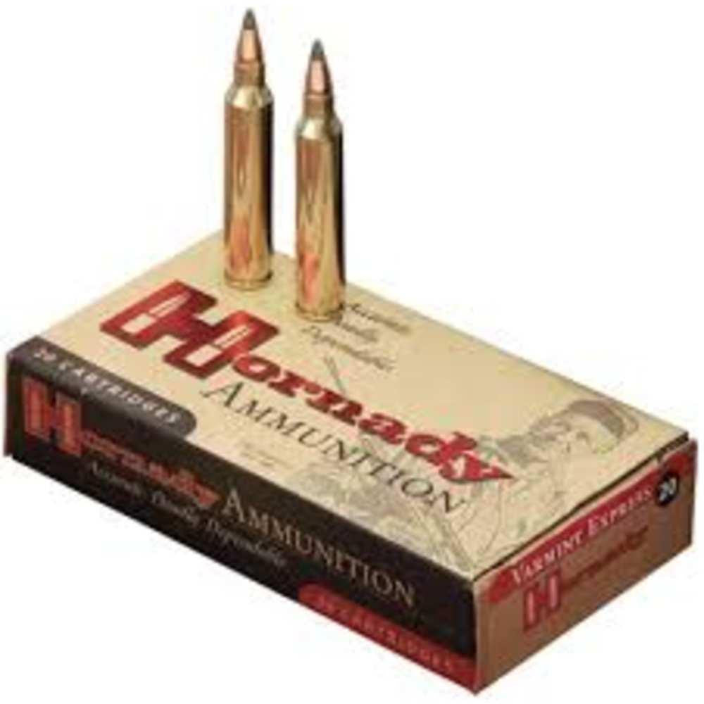 Varmint Express Ammunition - 22-250 Remington, 55 Grain, V-max