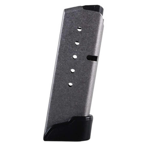 Kahr Ks620 Factory Magazine With Grip Extension - 40 S&w, 6 Rounds, Stainless Steel