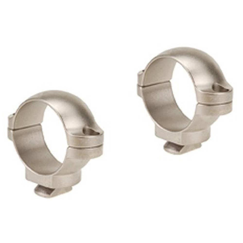 Dual Dovetail Rings - Silver, Low, 1"