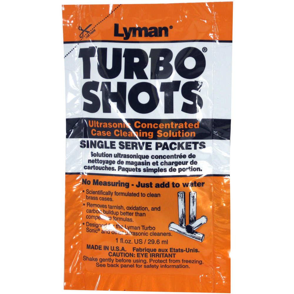 Turbo Shots Single Serve Case Cleaning Packets