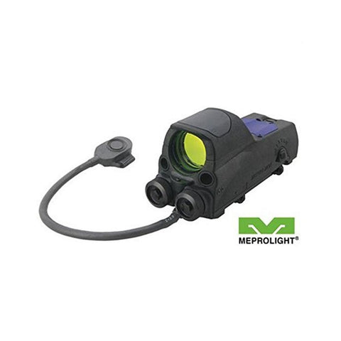 Mepro Mor Tri-powered Reflex Sight With Red Laser Pointer - 4.3 Moa Reticle