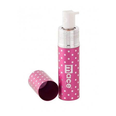 Exquisite Pepper Spray, Purse Model - Pink Polka Dot