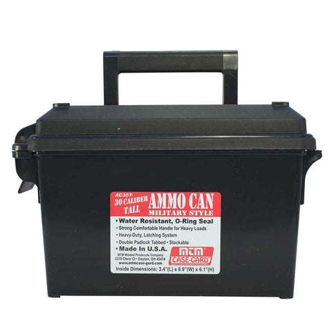 Ammo Can 30 Caliber Tall - Black