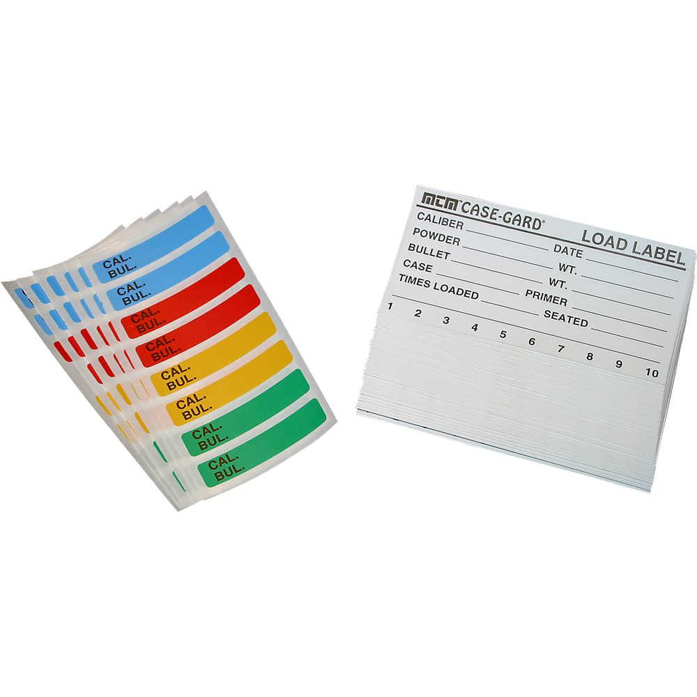 Rifle & Handgun Reload Labels - Pack Of 50