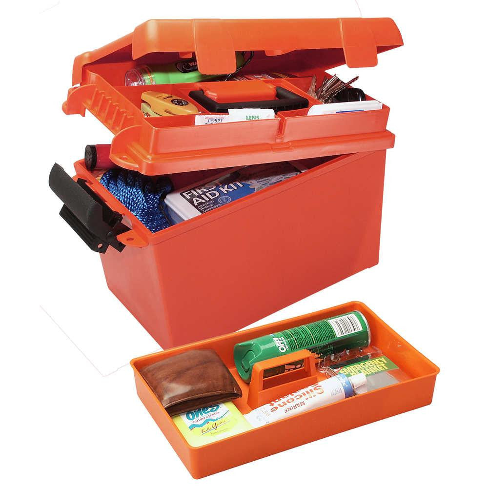 Sportsmen's Plus Utility Dry Box - 15" X 8.8" X 9.4" - Orange