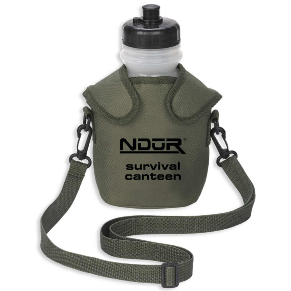 46oz Survival Canteen W-advanced Filter - Olive Pouch