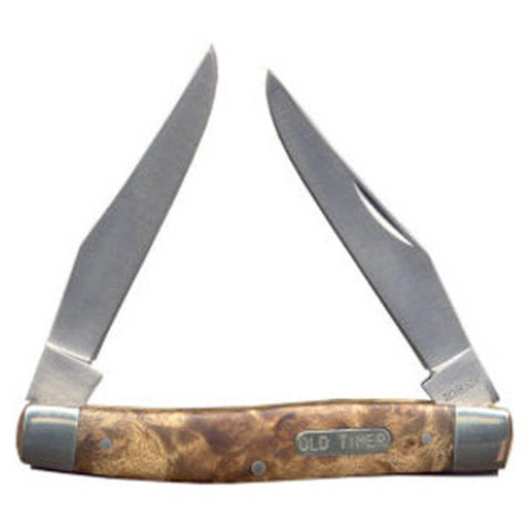 Old Timer Golden Bear Lockback Folding Knife