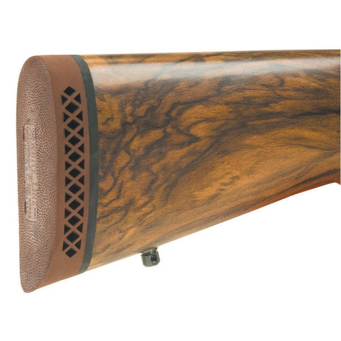 Deluxe Shotgun & Rifle Field Pad - Brown W-white Line Base, Medium