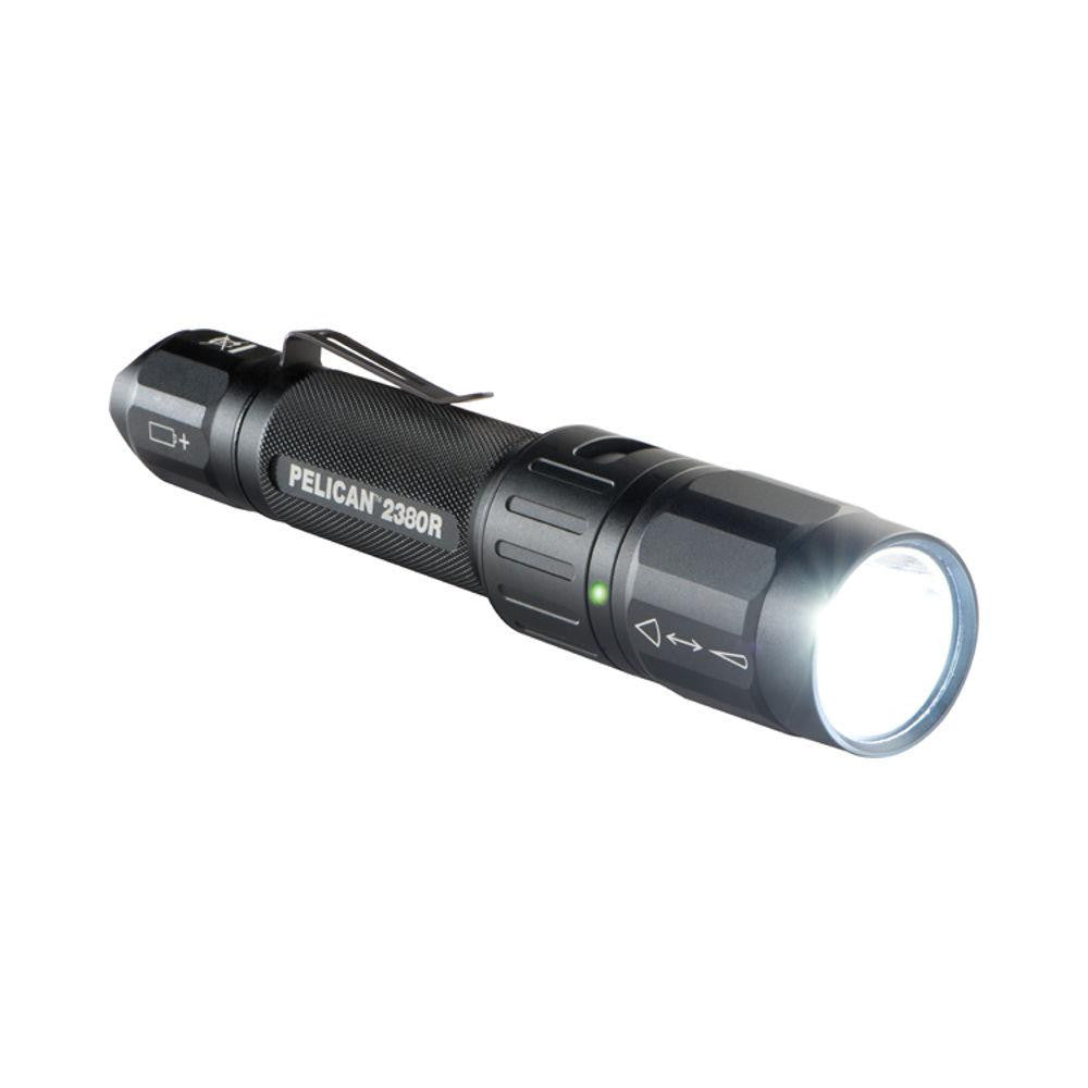 Pelican Rechargeable Led Flashlight - Black