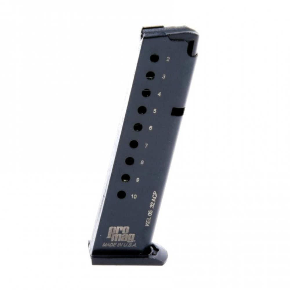 Kel-tec P32 .32acp 10 Round Blue Steel Magazine