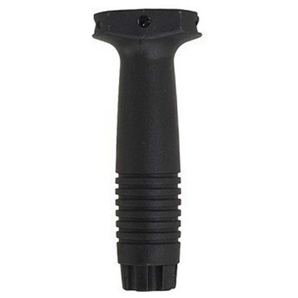 "swiss Pattern" Black Polymer Vertical Fore Grip