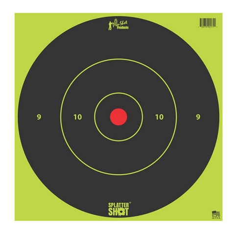 12in Green Bullseye Target Heavy Tag Paper