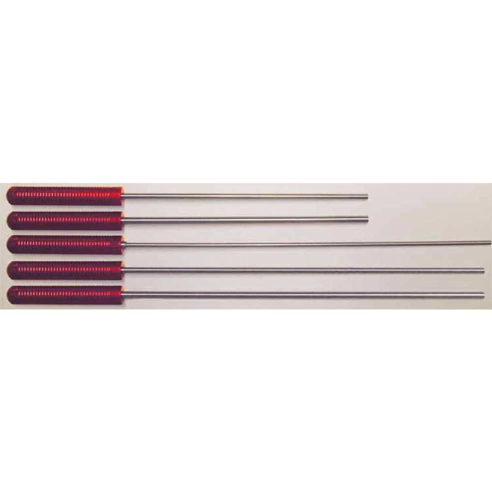 Micro-polished Stainless Steel Cleaning Rod - 26 Short Rifle, .27 Caliber & Up