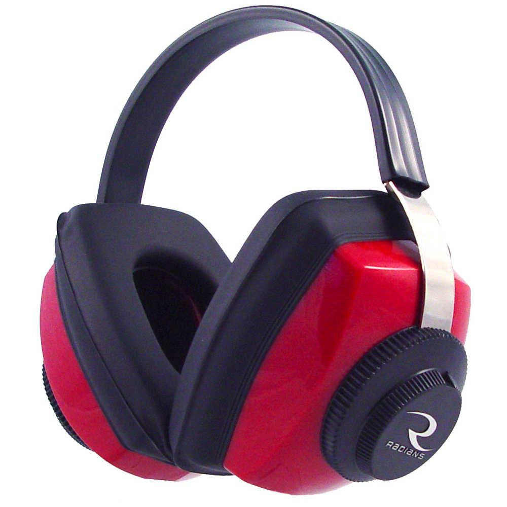 Competitor Earmuff - Red, Nrr 26db