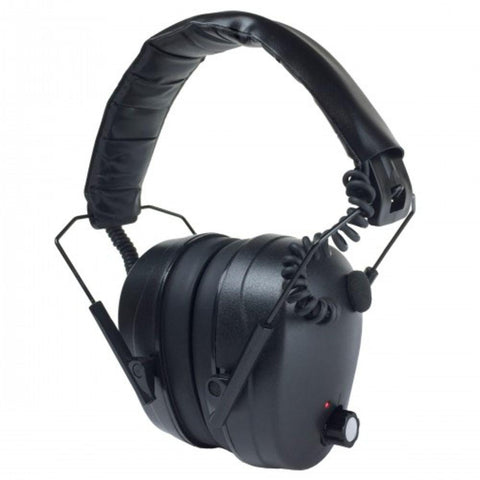 Tactical Elec Earmuff Adj Nrr 26 Blk