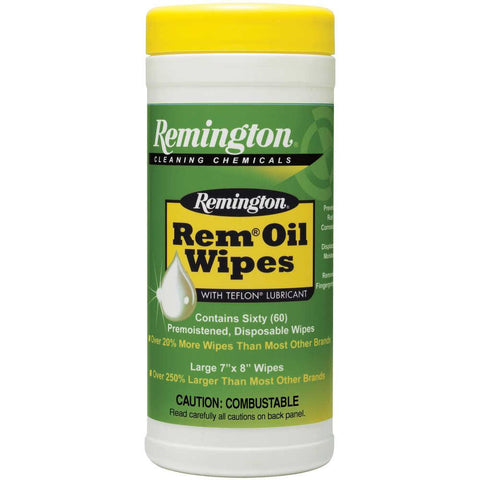 Rem Oil Wipes - 60 Count Pop-up Canister