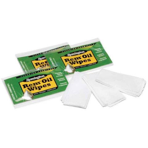 Rem Oil Wipes - 12 Count Clampack