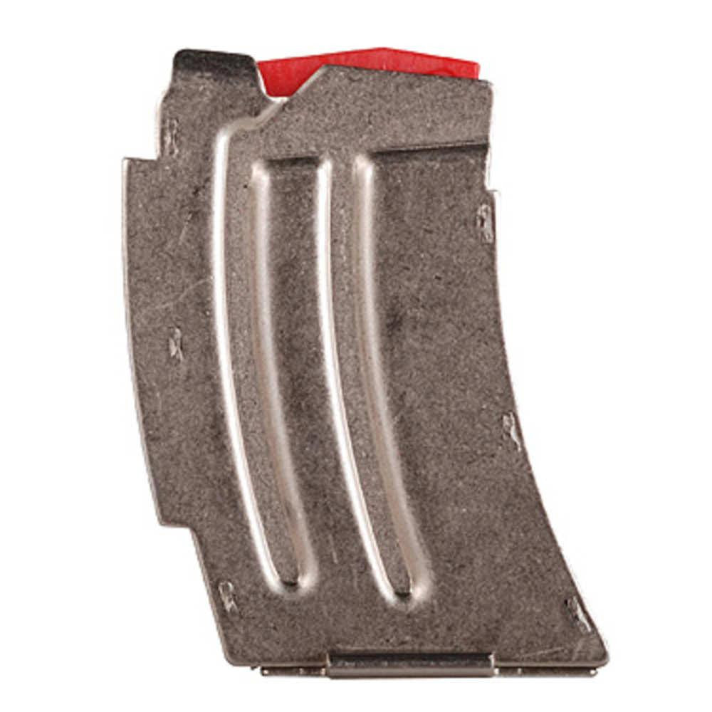 Mk Ii Series Magazine - 22 Lr-17 Mach 2 - 5 Round - Stainless