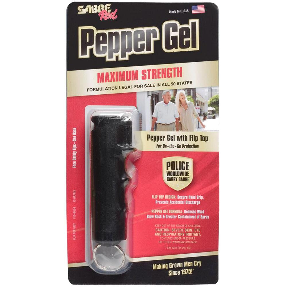 Flip Top Pepper Gel, Black