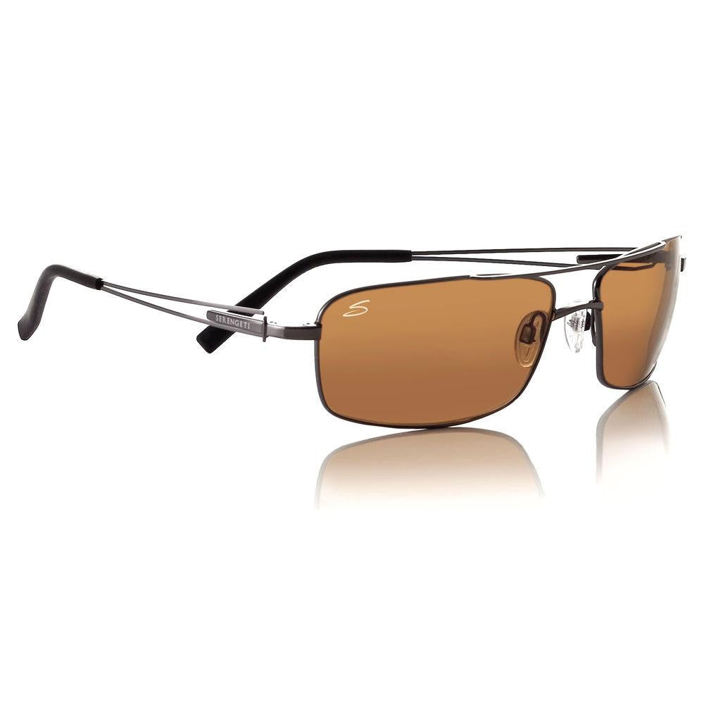 Flex Dante Sunglasses, Shiny Gunmetal, Polarized