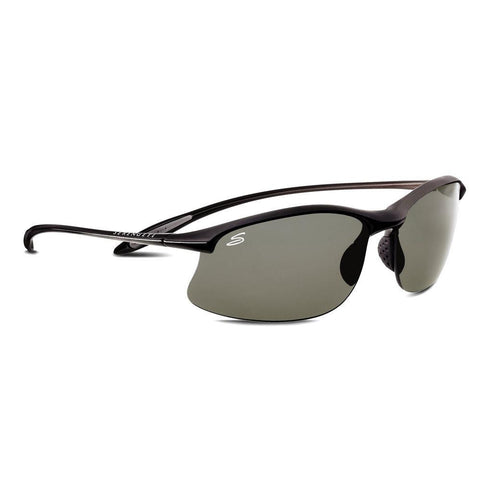 Serengeti Sport Maestrale Sunglasses, Satin Black, Polarized