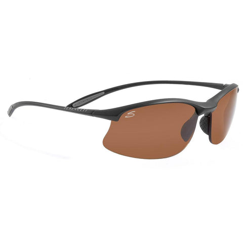 Serengeti Sport Maestrale Sunglasses, Satin Black, Polarized