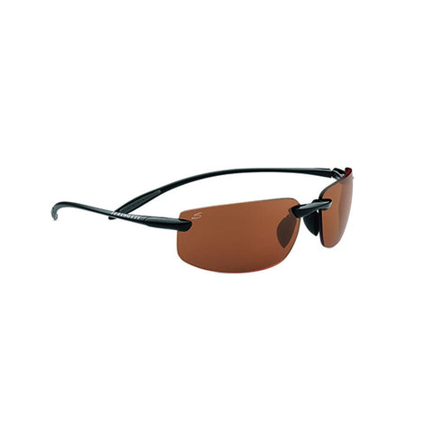 Serengeti Sport Lipari Sunglasses, Shiny Black, Polarized