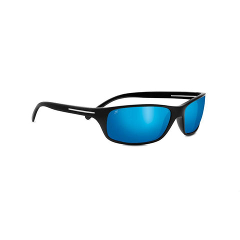 Serengeti Classic Pisa Sunglasses, Shiny Black, Polarized