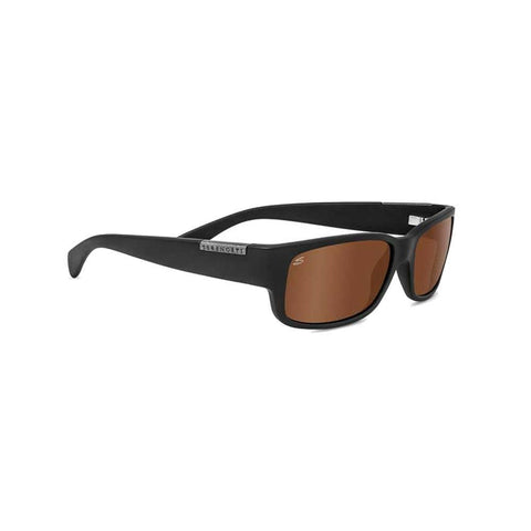 Serengeti Classic Merano Sunglasses, Satin Black, Polarized