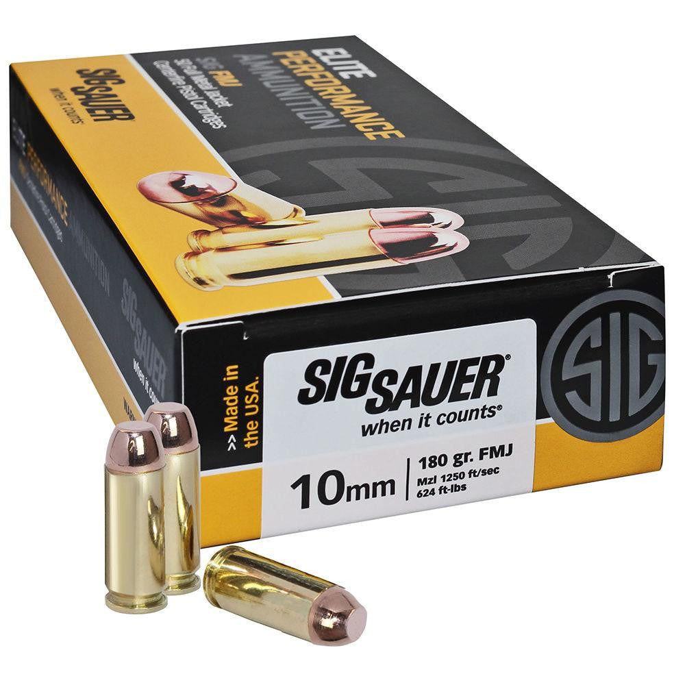 Pistol Elite Ball 10mm 180 Gr Ammo