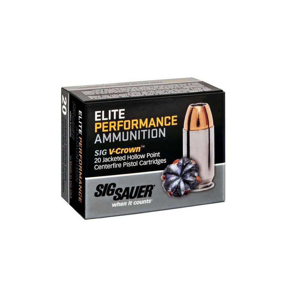 Pistol V-crown Elite 9mm Luger 147gr Ammo